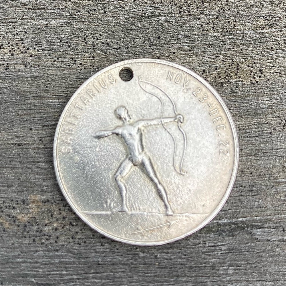 SAGITTARIUS ♐️ coin pendant
